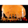 Candle Arch - With Carolers, small  - 23,5x9,5 cm / 9.3x3.7 inch