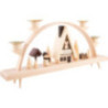 Candle Arch - With Snowman - 33x15 cm / 13x5.9 inch