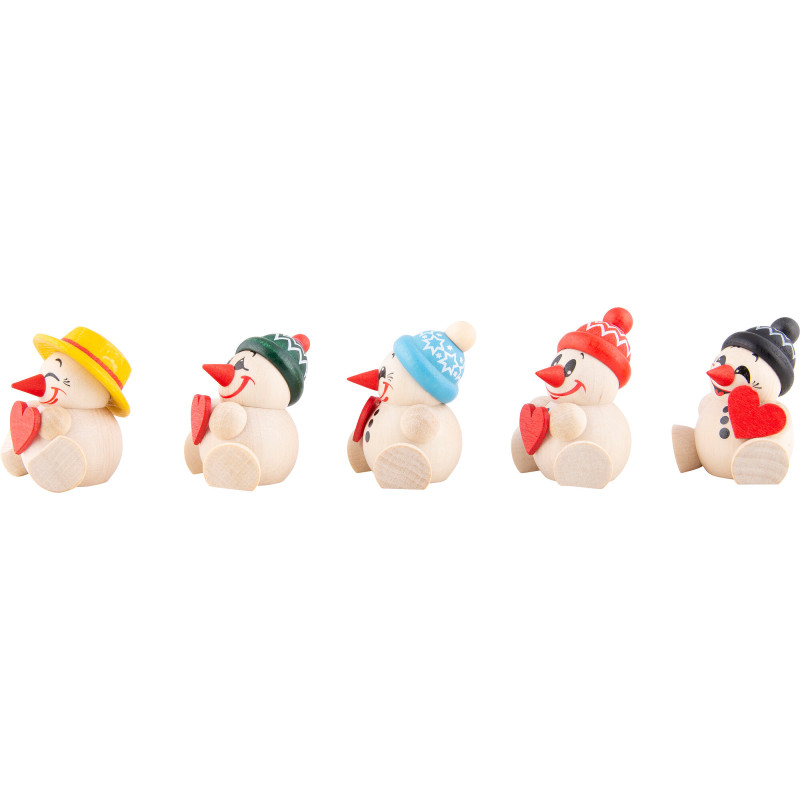 COOL MAN Heart - 5 pcs. - 6 cm / 2.4 inch