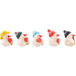 COOL MAN Heart - 5 pcs. - 6 cm / 2.4 inch