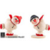 Fritz & Freddy Ice Skating - 2 pcs. - 5 cm / 2 inch