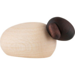 Lamm mit schwarzem Kopf einzeln, natur - 1,5 cm