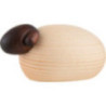 Lamm mit schwarzem Kopf einzeln, natur - 2,5 cm