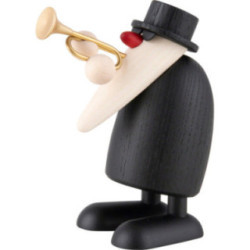 Herr Regener at the Trumpet - 9 cm / 3.5 inch