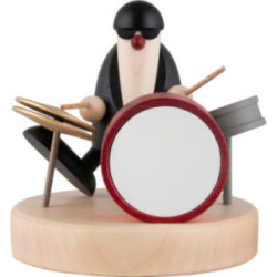 Herr Schneider at the Drums - 9 cm / 3.5 inch