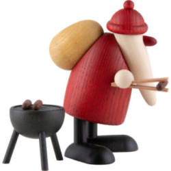 Santa Claus with Barbecue - 9 cm / 3.5 inch