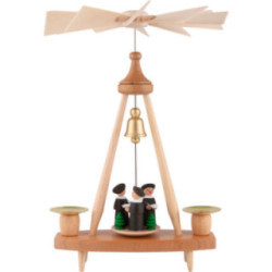 1-stöckige Pyramide mit Kurrende - 25 cm