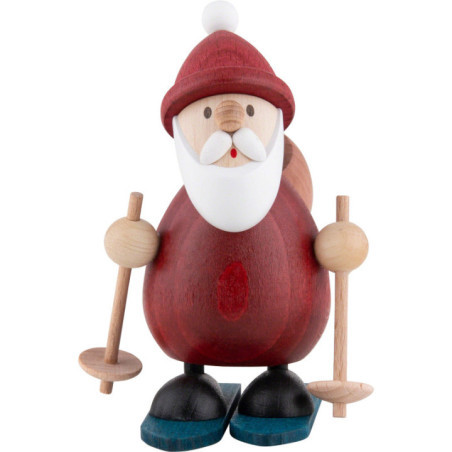 Weihnachtsmann auf Ski - 9,6 cm