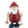 Weihnachtsmann auf Ski - 9,6 cm