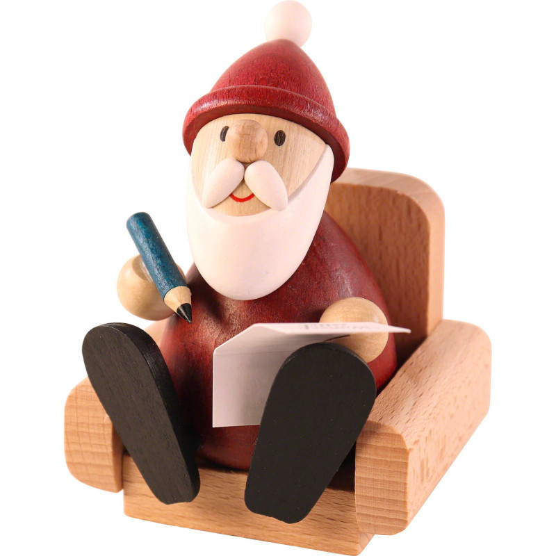 Weihnachtsmann im Sessel - 9 cm