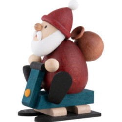 Santa on Snowmobile - 10,5 cm / 4.1 inch