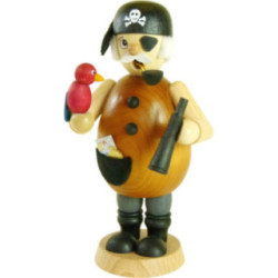 Räuchermännchen Pirat - 15,2 cm