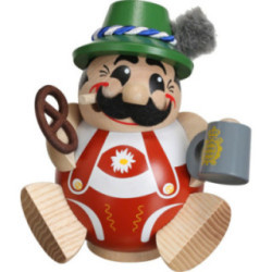 Räuchermännchen Bayer - Kugelräucherfigur - 12 cm