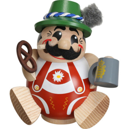 Räuchermännchen Bayer - Kugelräucherfigur - 12 cm