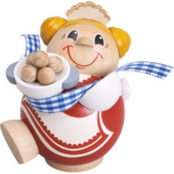 Smoker - Dumpling Woman - Ball Figure - 12 cm / 5 inch