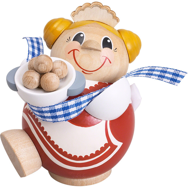 Smoker - Dumpling Woman - Ball Figure - 12 cm / 5 inch