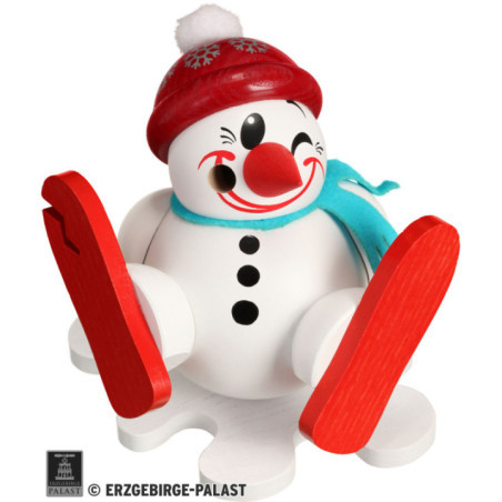 Räuchermännchen Cool-Man Skisturz - Kugelräucherfigur - 12 cm