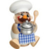Smoker - Cook/Chef - Ball Figure - 12 cm / 5 inch