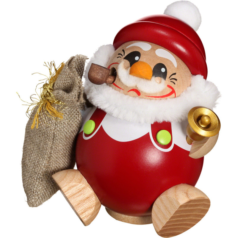 Smoker - Santa Claus - Ball Figure - 12 cm / 5 inch