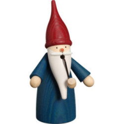 Smoker - Traditional Gnome Blue - 16 cm / 6 inch
