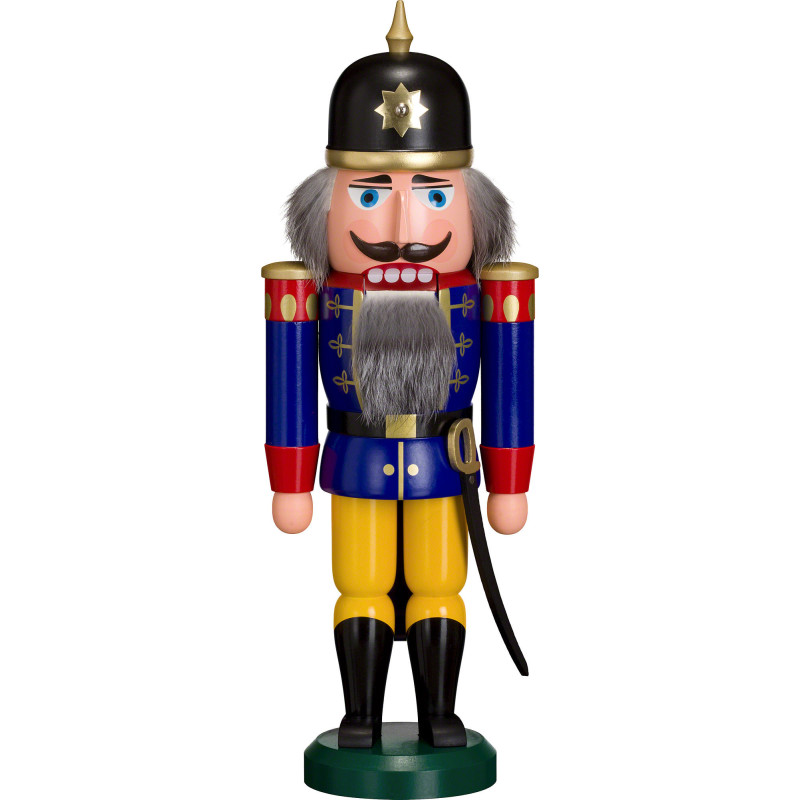 Nussknacker Soldat blau - 36 cm