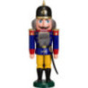 Nussknacker Soldat blau - 36 cm