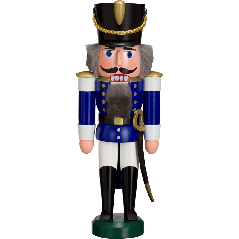 Nutcracker - Hussar Blue - 28 cm / 11 inch
