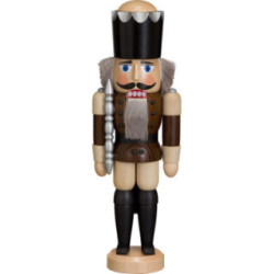 Nutcracker - King - Ash - Braun - 29 cm / 11 inch