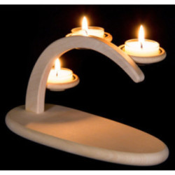 Modern Light Arch - Natural without Figurines - 25x13x10 cm / 9.8x5.1x3.9 inch