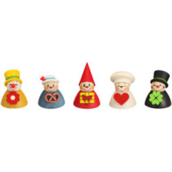 Wippel-Mix, 5er Satz - 4 cm