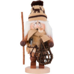 Räuchermännchen Wichtel Holzmacher - 30,5 cm