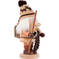 Räuchermännchen Wichtel Holzmacher - 30,5 cm