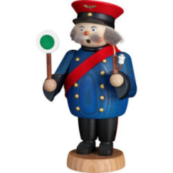 Räuchermännchen Eisenbahner - 19 cm