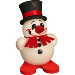 Smoker - Cool-Man with Ski and Cylinder - Ball Figure - 10 cm / 4 inch