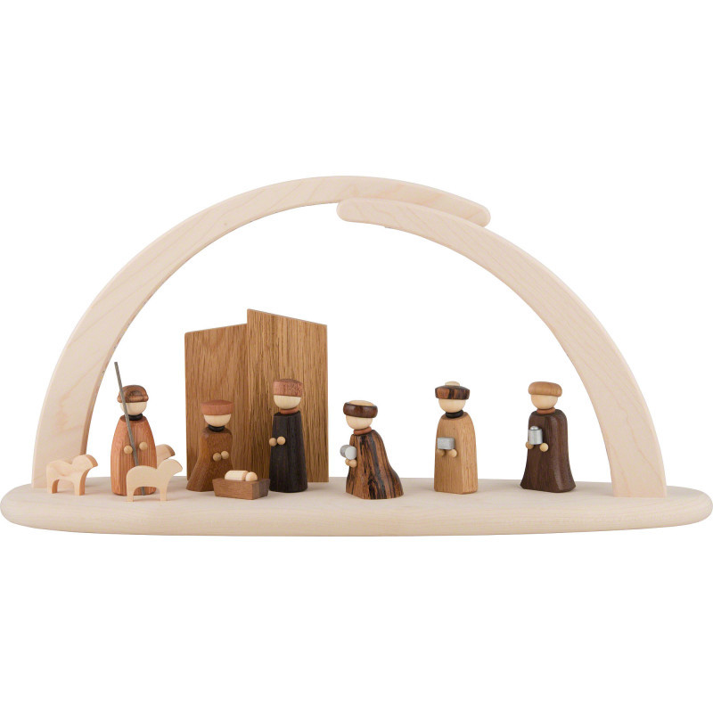 Modern Light Arch - Nativity - 42x21x13 cm / 16x8x5 inch