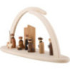 Modern Light Arch - Nativity - 42x21x13 cm / 16x8x5 inch