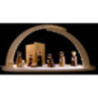 Modern Light Arch - Nativity - 42x21x13 cm / 16x8x5 inch