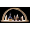 Modern Light Arch - Seiffener Church - 42x21x13 cm / 16x8x5 inch