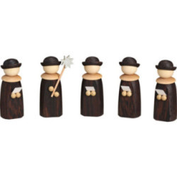 Carolers - 5 Figurines - 7 cm / 3 inch
