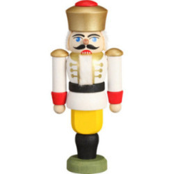 Nutcracker - King White - 9 cm / 3.5 inch