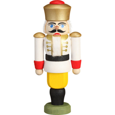 Nutcracker - King White - 9 cm / 3.5 inch