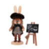 Räuchermännchen Wichtel Hase Häschenschule  - 36 cm