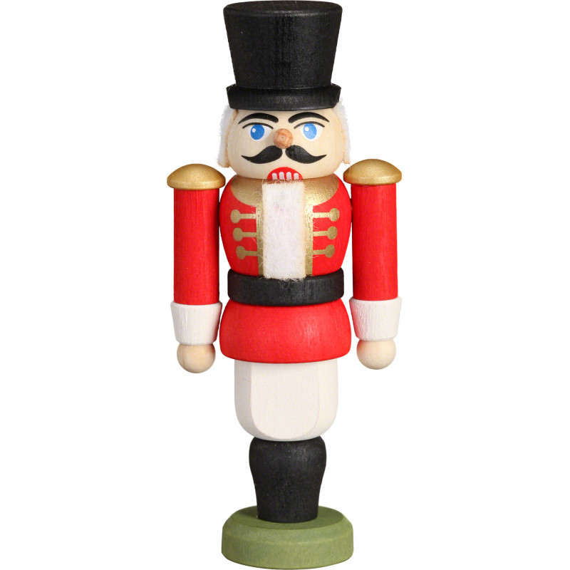 Nutcracker - Hussar Red - 9 cm / 3.5 inch