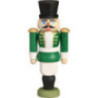Nutcracker - Hussar Green - 9 cm / 3.5 inch