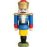 Tree Ornament - Nutcracker - King Blue - 9 cm / 3.5 inch