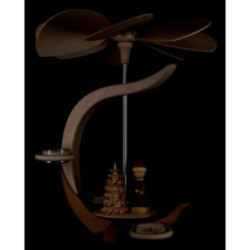 1-stöckige Pyramide C-Form - Weihnachtsmotiv - 30 cm