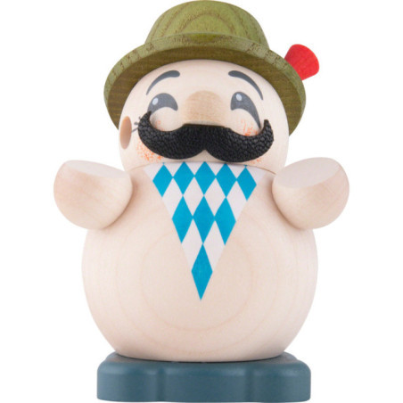 Räuchermann Bayer - Kugelräucherfigur - 9 cm
