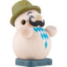 Smoker - Bavarian - Ball Figure - 9 cm / 3.5 inch