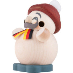 Räuchermann Deutscher Typ - Kugelräucherfigur - 9 cm