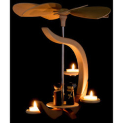 1-Tier Pyramid C-Shape Carolers - 30 cm / 11.8 inch